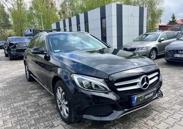 mercedes benz klasa c podlaskie Mercedes-Benz Klasa C cena 55900 przebieg: 183433, rok produkcji 2016 z Rawa Mazowiecka